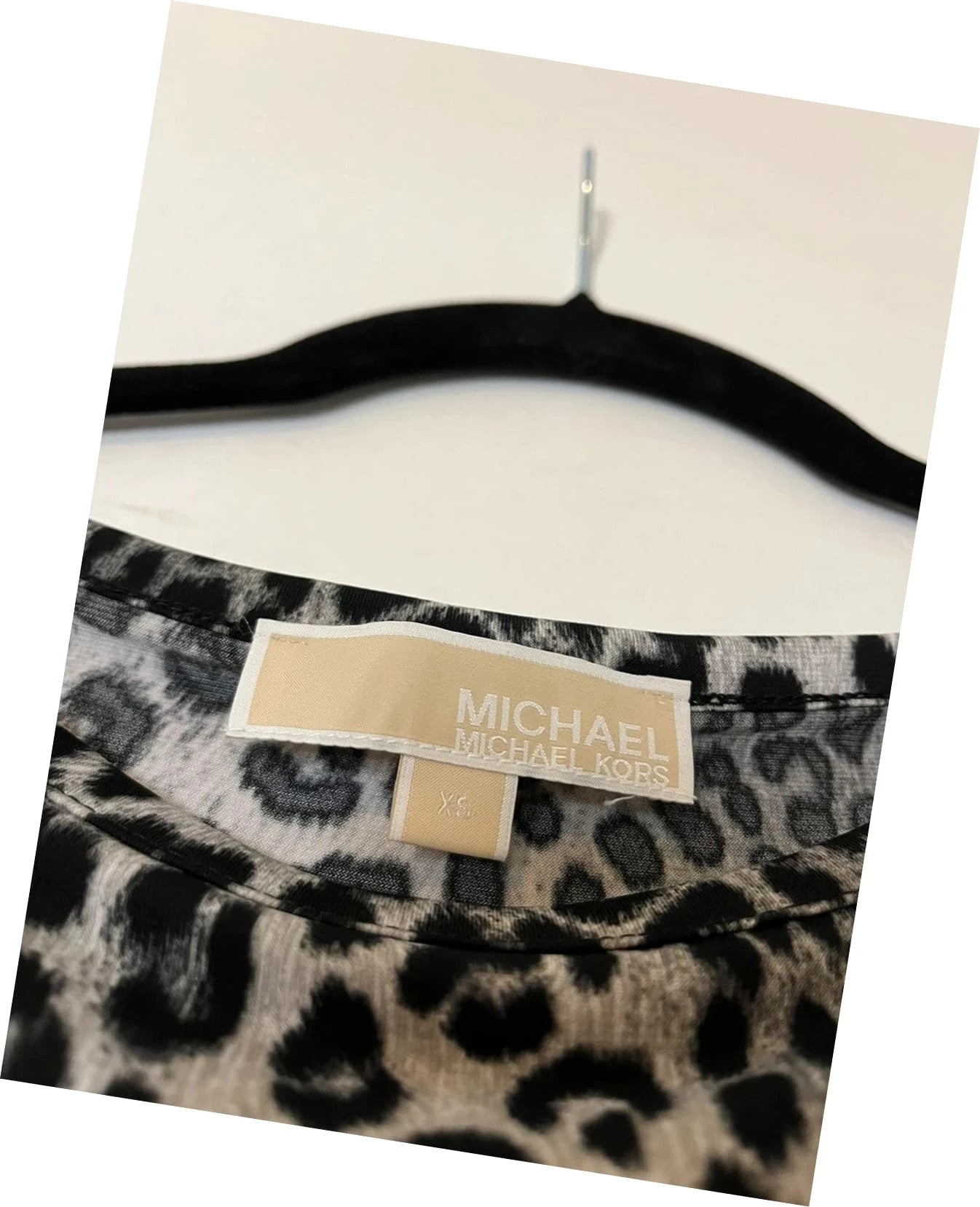 Robe Michael Kors motifs léopard