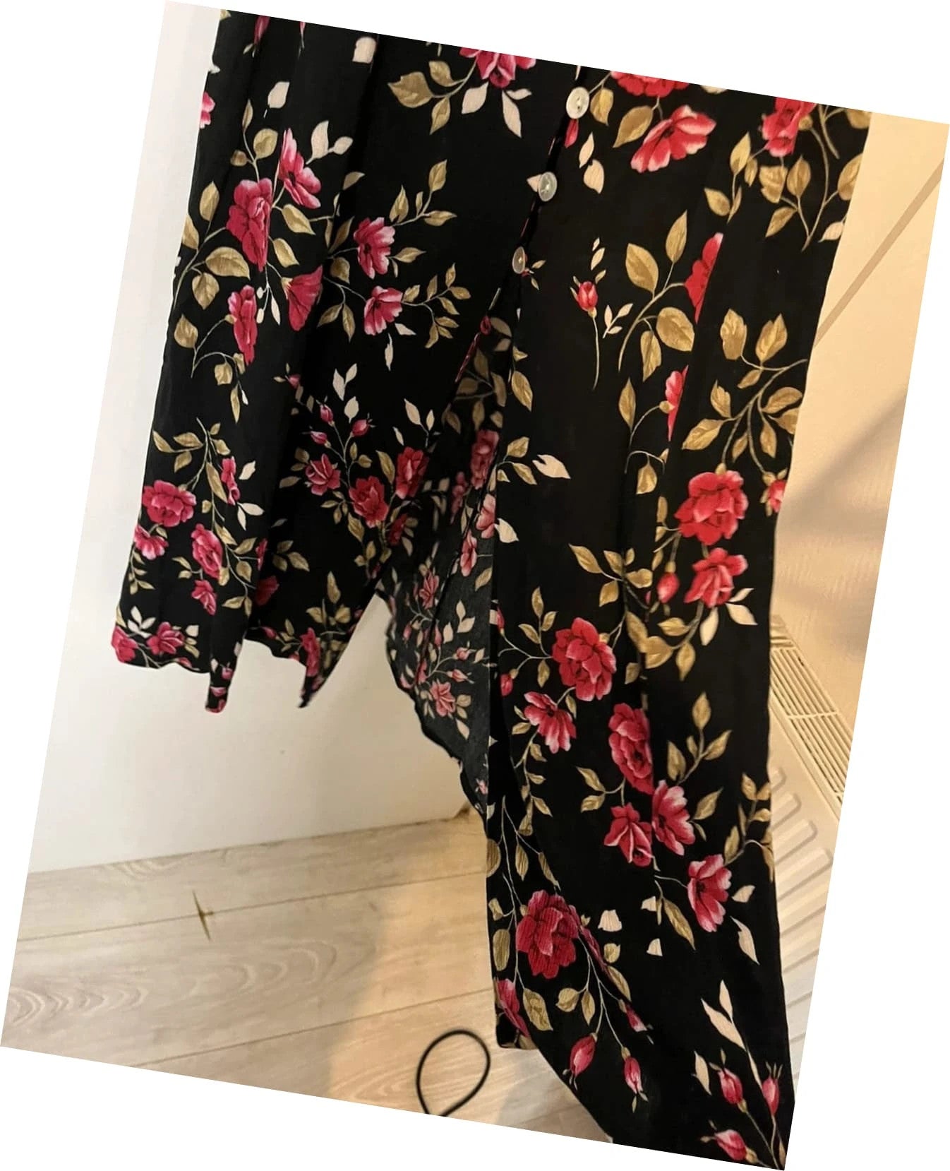 Robe vintage à fleurs