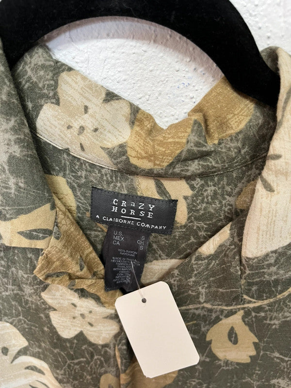 Chemisette hawaïenne à fleurs