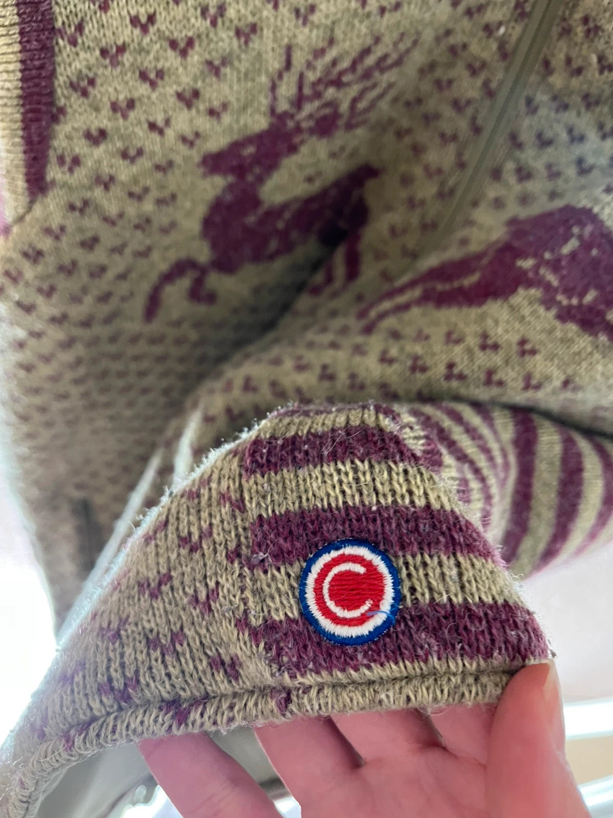 Veste sans manches vintage réversible Colmar