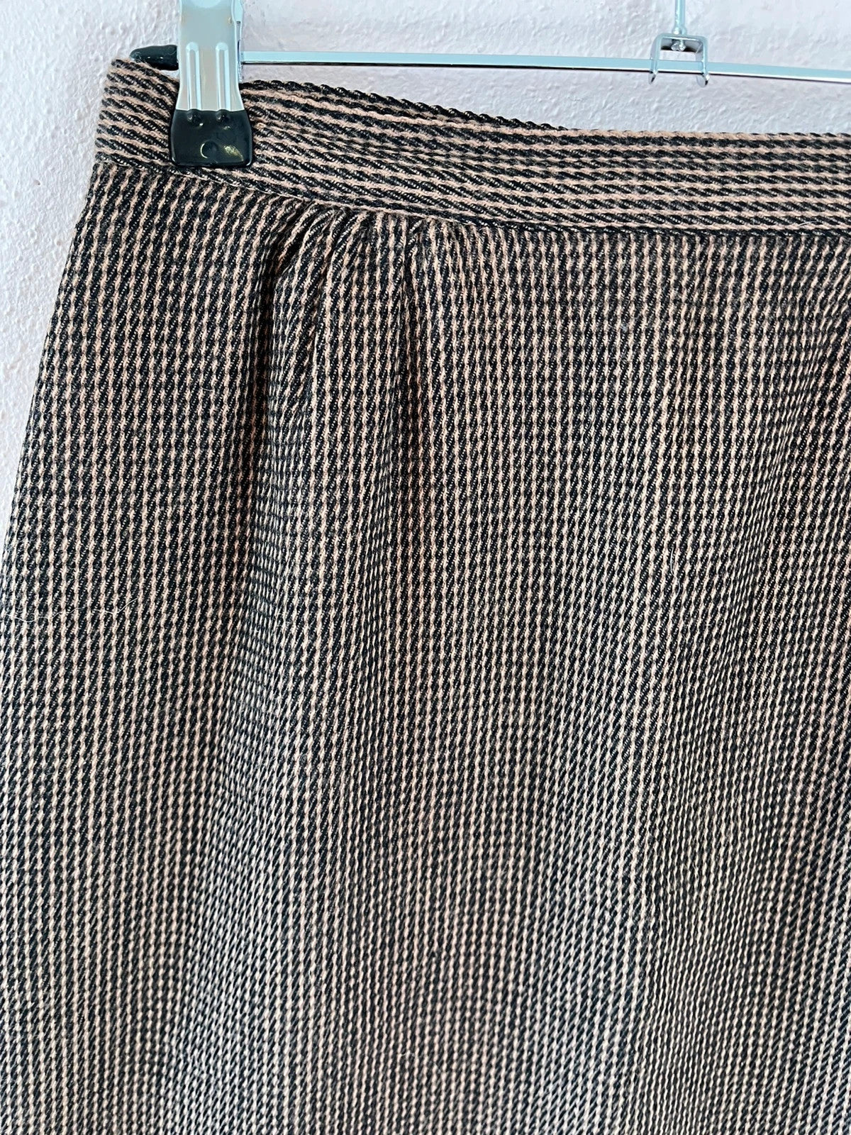 Jupe vintage pied de poule