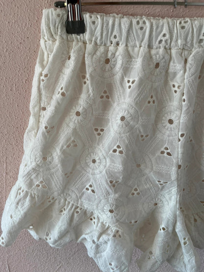 Short en broderie anglaise Rinascimento