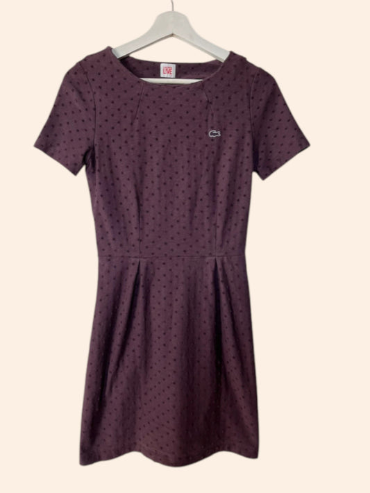 Robe Lacoste Live à pois