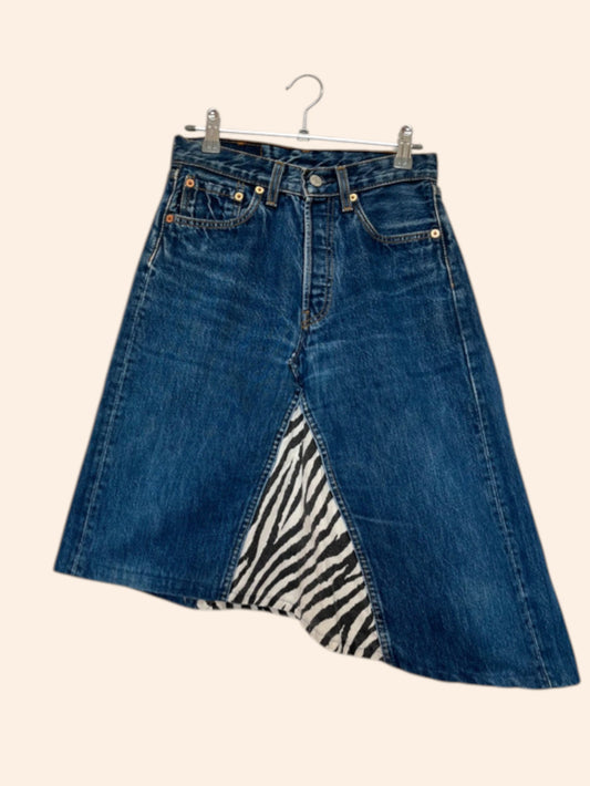 Jupe asymétrique Levis vintage