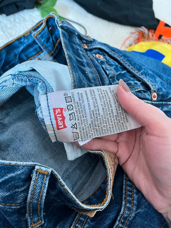 Jupe asymétrique Levis vintage