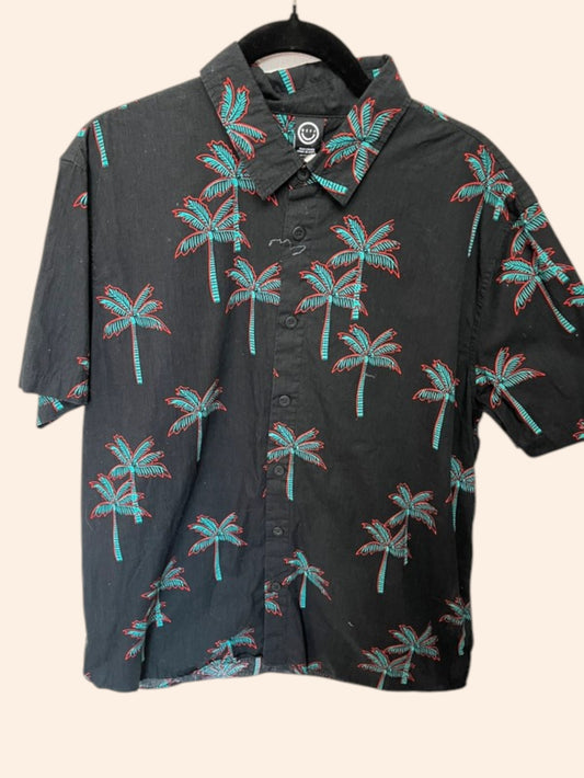 Chemisette motifs palmiers