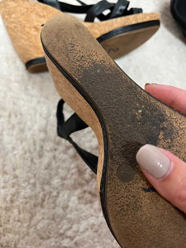 Sandales à talons compensés San Marina