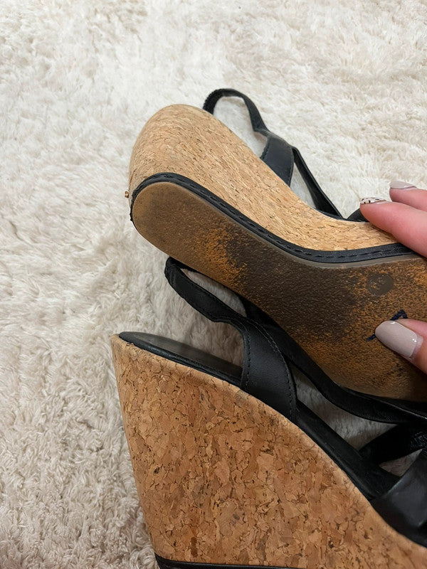 Sandales à talons compensés San Marina