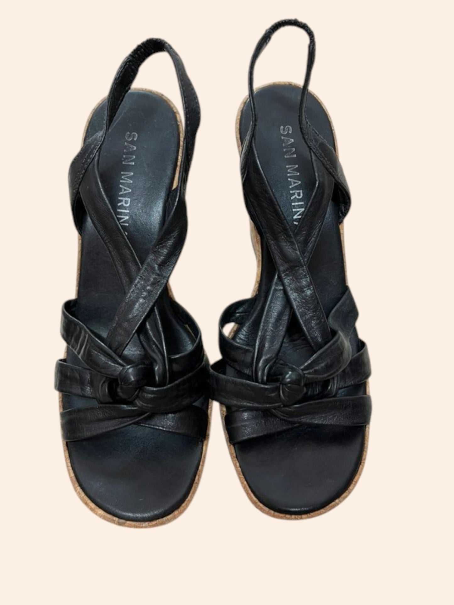 Sandales à talons compensés San Marina