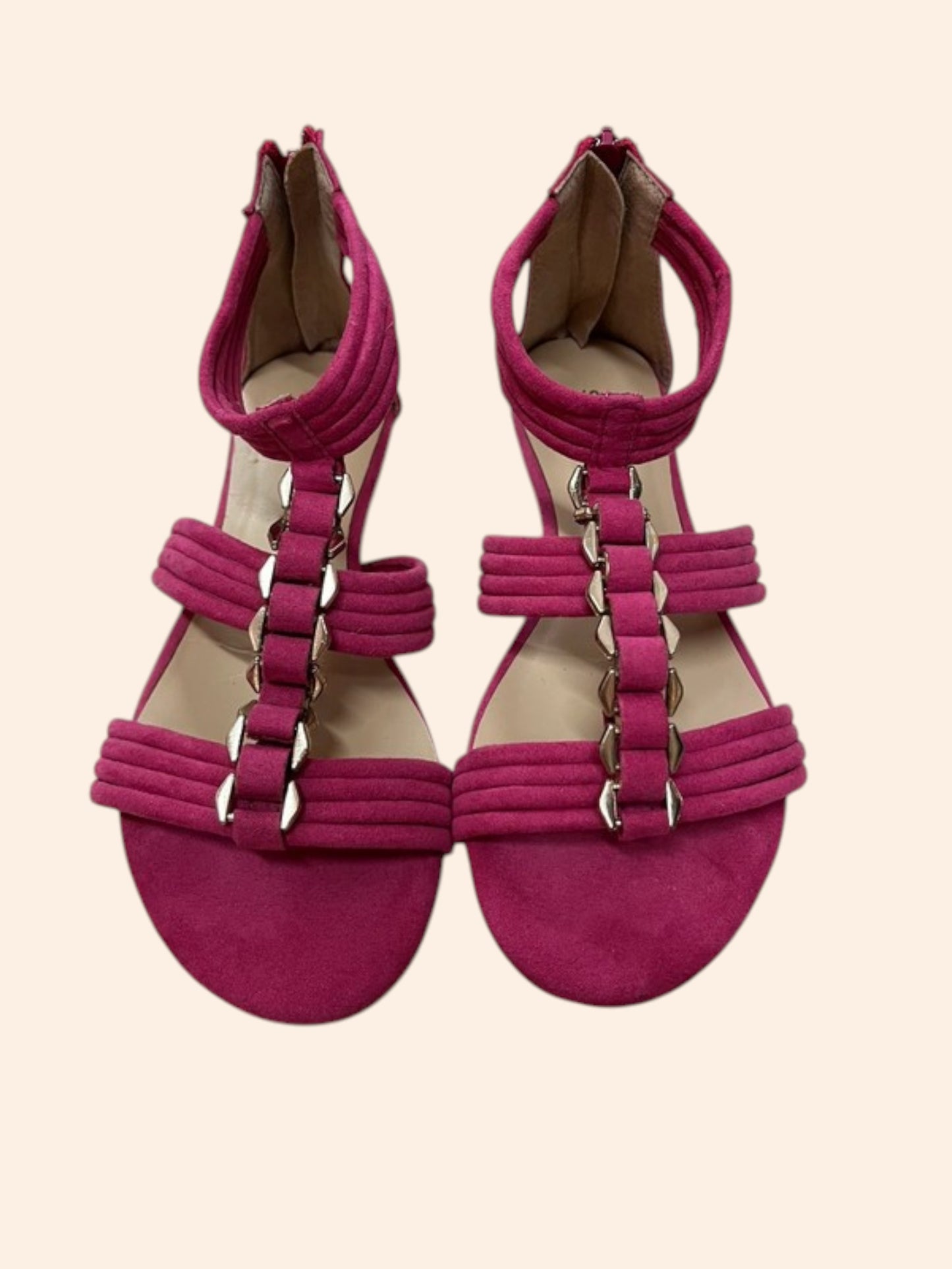 Sandales fuchsia San Marina