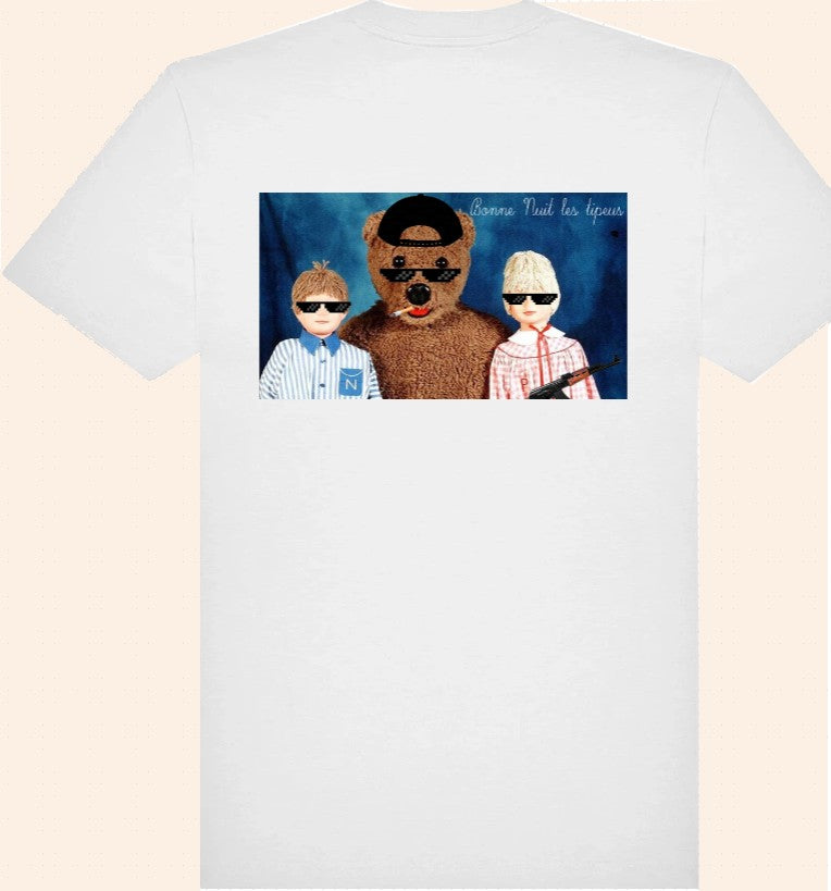 T-shirt BONNE NUIT LES TIPEUS petit logo