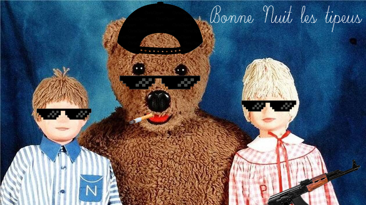 T-shirt BONNE NUIT LES TIPEUS