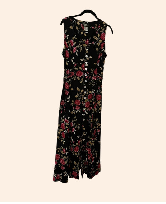 Robe vintage à fleurs