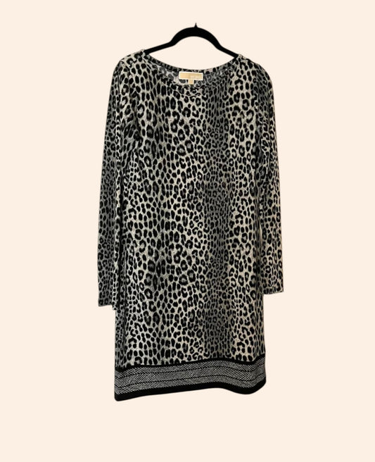 Robe Michael Kors motifs léopard